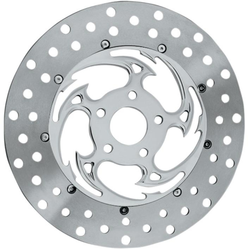 RC Components - RC Components Savage 13in. Floating Brake Rotor - Chrome - ZSSFLT-85C-F2K