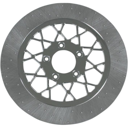 Lyndall Racing Brakes - Lyndall Racing Brakes Gemini Lug-Drive Brake Rotor - Chrome - NVLD-115FC20SC