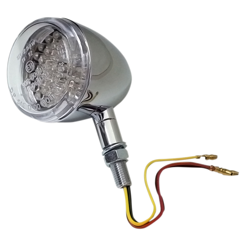 K&S Technologies - K&S Technologies DOT LED Marker Lights - 3 wires - Chrome/Clear - 26-5314