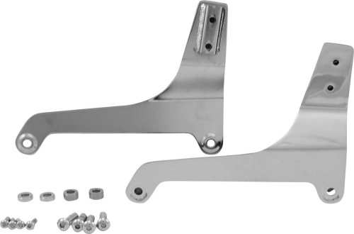 Khrome Werks - Khrome Werks Round Side Plates - Chrome - KW4170