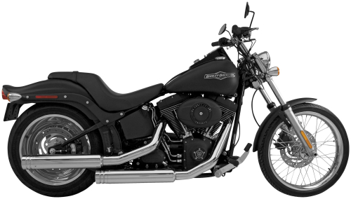 SuperTrapp - SuperTrapp 2-Into-2 Fat Duals Exhaust System - Chrome - 148-71570