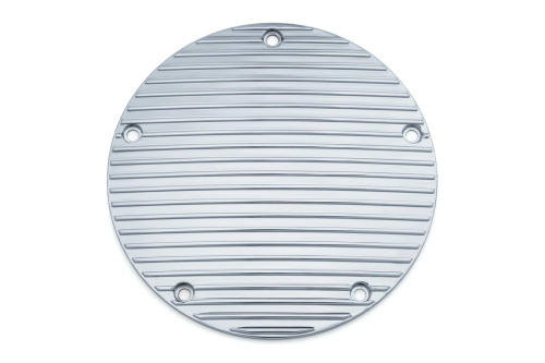 Kuryakyn - Kuryakyn Finned Derby Cover - Chrome - 9768
