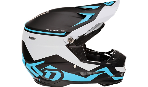 6D - 6D ATR-2 Drive Helmet - 12-2726 - Cyan - Medium