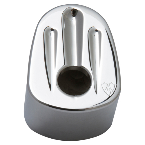 Arlen Ness - Arlen Ness Ignition Switch Cover - Deep Cut - Chrome - 04-192