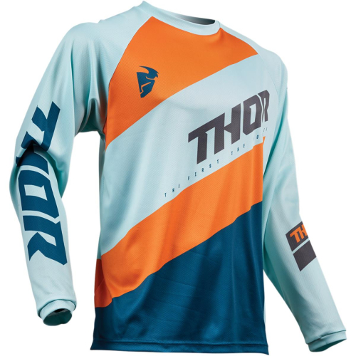 Thor - Thor Sector Shear Youth Jersey - 2912-1671 - Sky/Slate - Medium