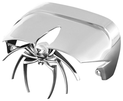 Kuryakyn - Kuryakyn Widow Taillight Cover - Chrome - 9020