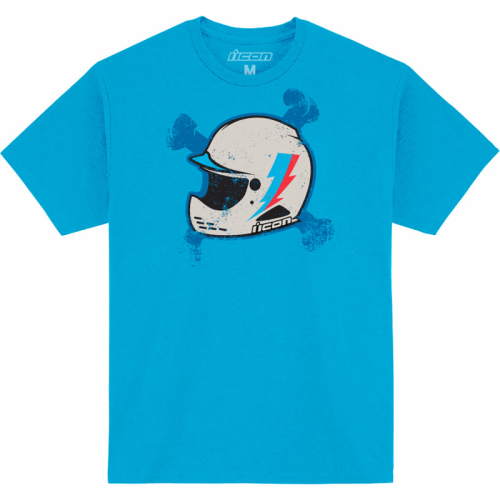 Icon - Icon Domain Bonez T-Shirt - 3030-24356 - Turquoise - Medium