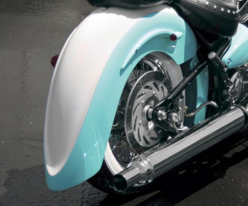 Baron Custom Accessories - Baron Custom Accessories Rear Vintage Fender - BA-923310-02