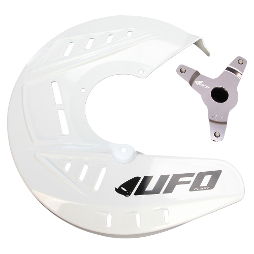 UFO Plastics - UFO Plastics Front Disc Cover - White - HU03369041