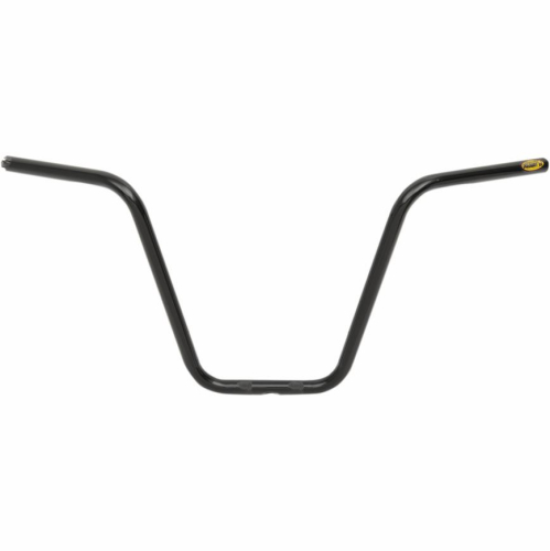 Flanders - Flanders 1in. Ape Hanger Handlebar - 14in. - Knurled and Dimpled - Black - 650-38796