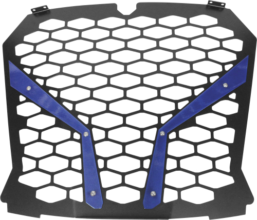 ModQuad - ModQuad Front Grill - Black/Red - RZR-FG-XP1KS-BL