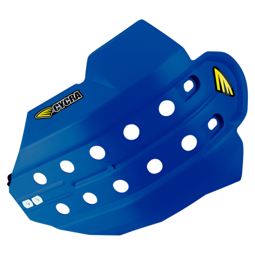 Cycra - Cycra Full Coverage Skid Plate with Hard Mounts - Blue - 621889