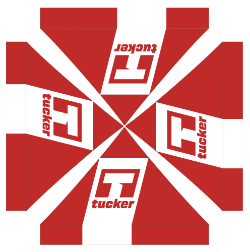 Tucker - Tucker Tucker Canopy Top - Red/White - 31-31100-D-TUCKER