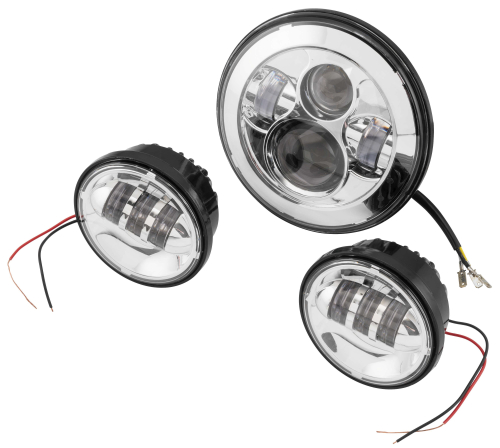 Namz - Namz 40W Sealed Beam Headlight - Chrome - LLC-LHK-7C