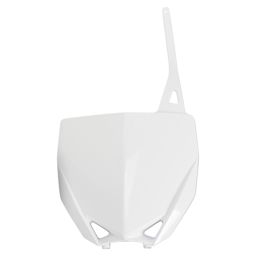 UFO Plastics - UFO Plastics Front Number Plate - White - YA04849-46