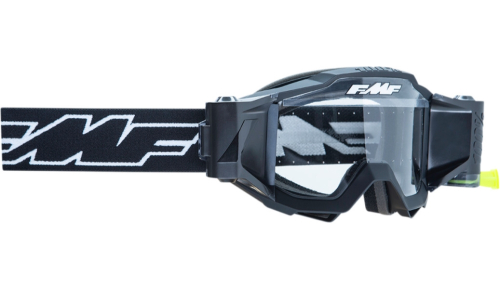 FMF Racing - FMF Racing PowerBomb Film System Rocket Goggles - F-50220-901-01 - Black / Clear Lens - OSFM