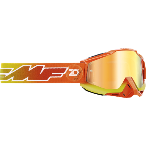 FMF Racing - FMF Racing Powerbomb Osborn Goggles - F-50037-00009 - Osborn/Orange / Red Lens - OSFM