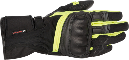 Alpinestars - Alpinestars Valparaiso Drystar Gloves - 3526014-155-S - Black/Yellow - Small