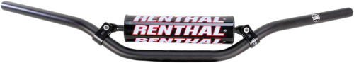 Renthal - Renthal 7/8in. Street Fighter w/ Cross Bar Handleabar - Black - 789-02-BK-03-219