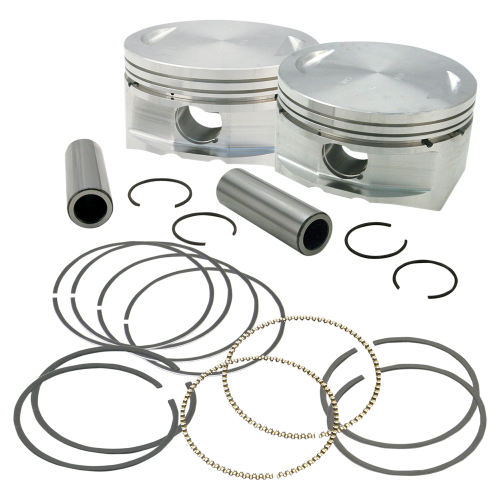 S&S Cycle - S&S Cycle Forged Piston Kit for 97ci. Cylinder Kit - Standard Bore 3.927in. - .010in. Oversized - 106-4414