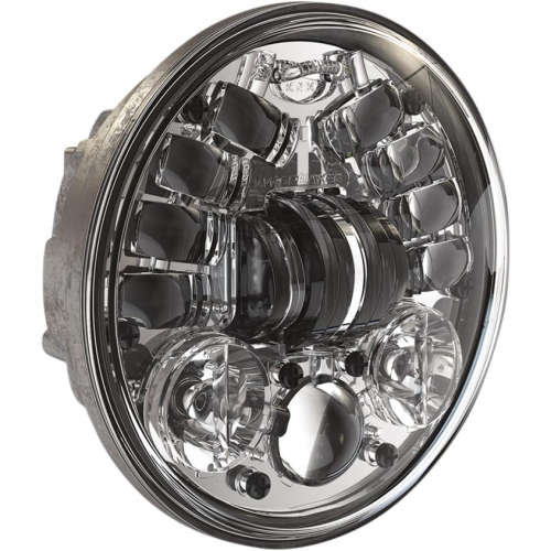 J.W. Speaker - J.W. Speaker 5.75in. 8690 LED Adaptive 2 Headlight - Chrome - 0555101