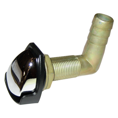 Perko - Perko Gas Tank Vent w/Swivel Elbow - Chrome/Black