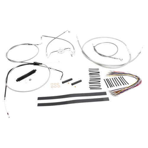 Magnum - Magnum Stainless Steel XR Handlebar Installation Kit for 12-14in. Ape - 589281