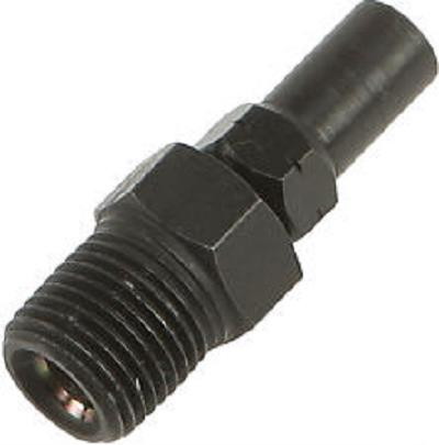 Goodridge - Goodridge Sniper II 1/8in. NPT Straight Male Adapter - Black - SN816-02-18BDY