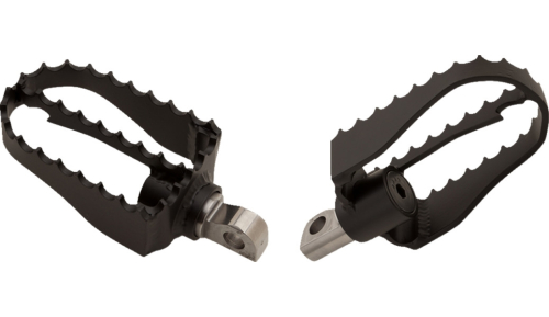 Burly Brand - Burly Brand MX Style Footpegs - Driver/Passenger - B13-1009B