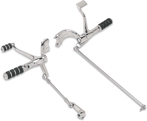 Drag Specialties - Drag Specialties Sportster Forward Control Kit - Standard - Chrome - 056213