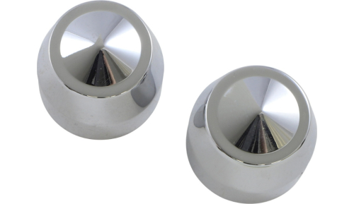 Accutronix - Accutronix 1in. Elite Chrome Front Axle Caps - TAC101-EC