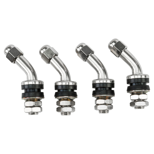 Fire Power - Fire Power 45deg. Valve Stem - Chrome - 85-0451 4/PK