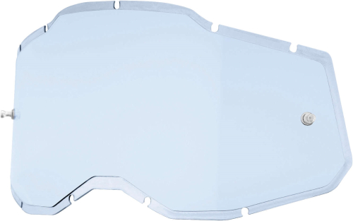 100% - 100% Replacement Injected Lenses for Adult Racecraft 2/Accuri 2/Stratus 2 Goggles - Blue - 51008-307-01
