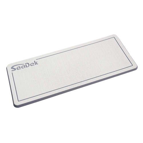 SeaDek - SeaDek 16" x 39" 20mm Dual Density Large Helm Pad Cool Grey/Storm Grey Brushed - 406.4mm x 990.6mm x 20mm