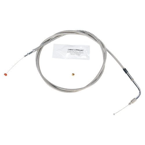 Barnett - Barnett Stainless Clear-Coated Idle Cable (+12in.) - 102-30-40017-12