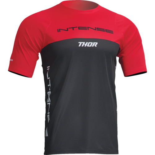 Thor - Thor Intense Censis Short Sleeve Jersey - 5020-0208 - Red/Black - X-Large