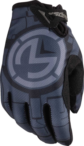 Moose Racing - Moose Racing SX1 Youth Gloves - 3332-1881 - Black/Gray - X-Large