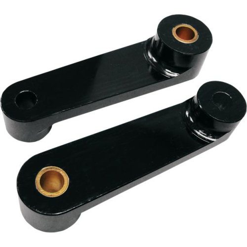 LA Choppers - LA Choppers Rear Shock Drop Bracket Lowering Kit - Lowered Distance - 1 1/2in. - 1304-0186