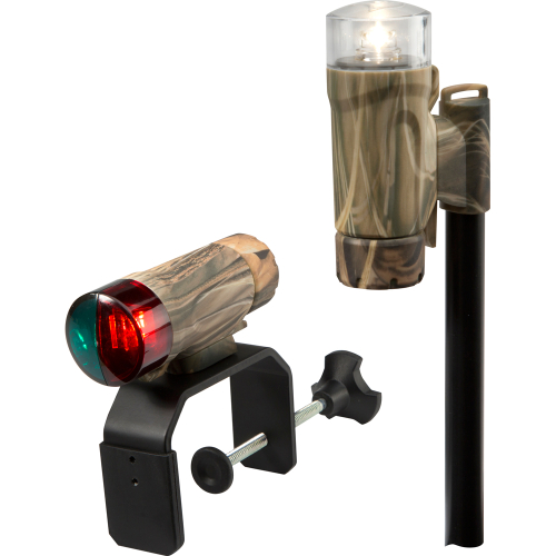 Attwood Marine - Attwood Clamp-On Portable LED Light Kit - RealTree&reg; Max-4 Camo