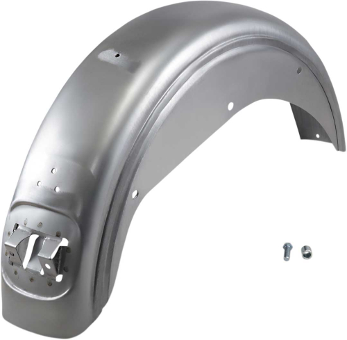 Drag Specialties - Drag Specialties Rear Fender With Taillight Mount -  Raw Steel - 092000-PB-LB2