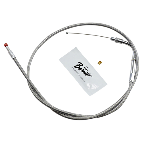 Barnett - Barnett Stainless Clear-Coated Throttle Cable - 102-30-30013