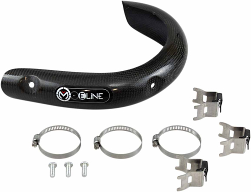 Moose Racing - Moose Racing Pipe Guard by E Line for 4-Stroke Exhaust - Stock - 1861-1266