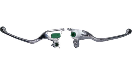 Drag Specialties - Drag Specialties Wide Blade Lever Set - Chrome - 0610-2253