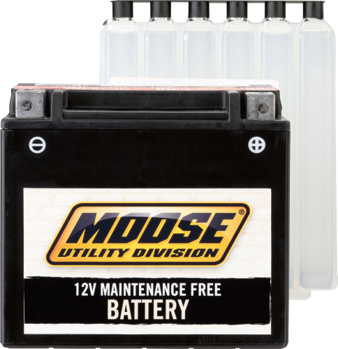 Moose Racing - Moose Racing AGM Maintenance-Free Battery - MTX4L-BS