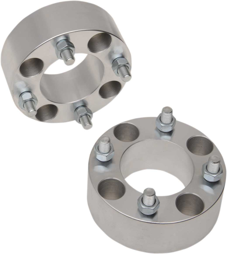 Moose Utility - Moose Utility 2in. Aluminum Wheel Spacers - 4/110 Bolt Pattern - 12mm x 1.50 Stud - MO41104110-2-12X150