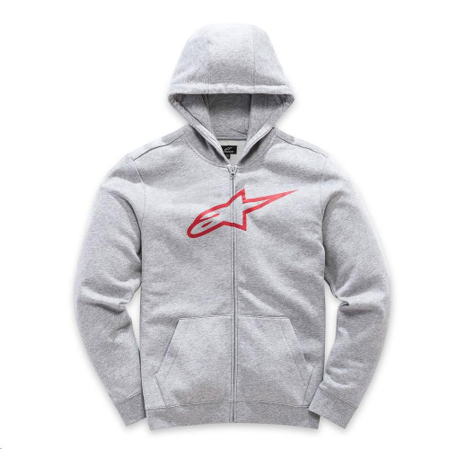 Alpinestars - Alpinestars Ageless Youth Fleece - 3038530101131XL - Gray Heather/Red - X-Large