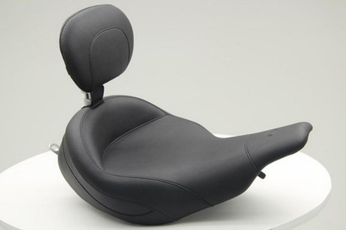 Mustang - Mustang Super Touring One-Piece Plain Seat with Driver Backrest - 79449