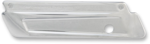 Performance Machine - Performance Machine Saddlebag Hinge Covers - Scallop - Chrome - 0200-2008-CH