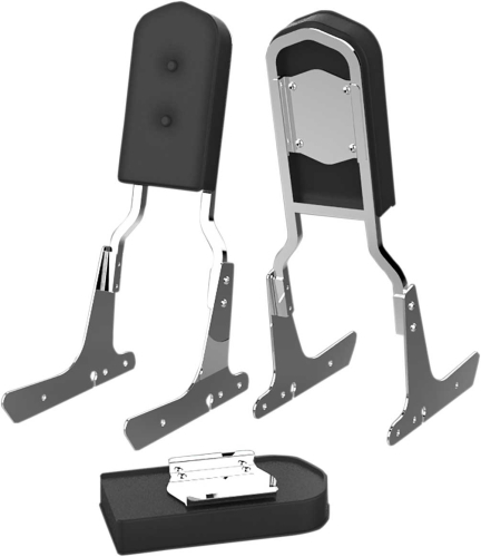 Khrome Werks - Khrome Werks Low Boy Tall Sissy Bar Pad - Pillow - 265590