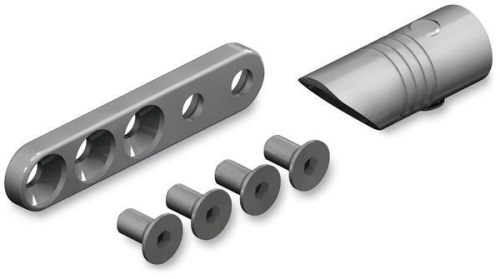 Cycle Pirates - Cycle Pirates Adjustable Straight Arm - Chrome - SP-C